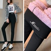 Siltas ziemas sieviešu zeķbikses Biezas termoflīsa legingi Zeķubikses Seksīgas melnas caurspīdīgas slaidas ar augstu vidukli elastīgas liela izmēra zeķubikses