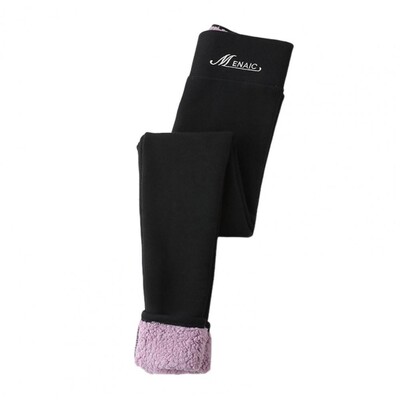 Siltas ziemas sieviešu zeķbikses Biezas termoflīsa legingi Zeķubikses Seksīgas melnas caurspīdīgas slaidas ar augstu vidukli elastīgas liela izmēra zeķubikses