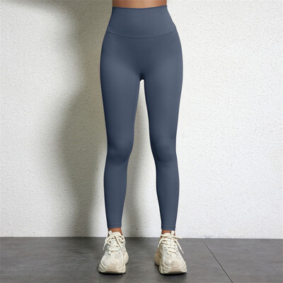 2024. g. sieviešu sporta zāles sporta legingi bezšuvju zeķubikses ar augstu vidukli Lielizmēra jogas bikses Fitness, mīkstas sporta bikses, skriešanas treniņu bikses
