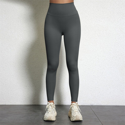 2024. g. sieviešu sporta zāles sporta legingi bezšuvju zeķubikses ar augstu vidukli Lielizmēra jogas bikses Fitness, mīkstas sporta bikses, skriešanas treniņu bikses