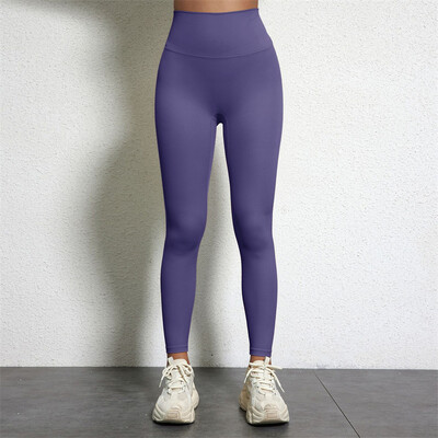 2024. g. sieviešu sporta zāles sporta legingi bezšuvju zeķubikses ar augstu vidukli Lielizmēra jogas bikses Fitness, mīkstas sporta bikses, skriešanas treniņu bikses
