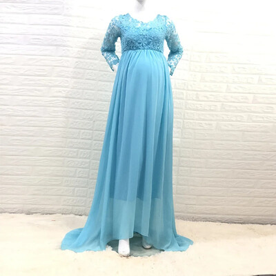 Kleita jaukas grūtnieces Maxi kleita fotorekvizīti Jaunas seksīgas grūtnieču fotografēšanas kleitas bērnu dušas ballītei ilgstošai grūtniecības fotografēšanai