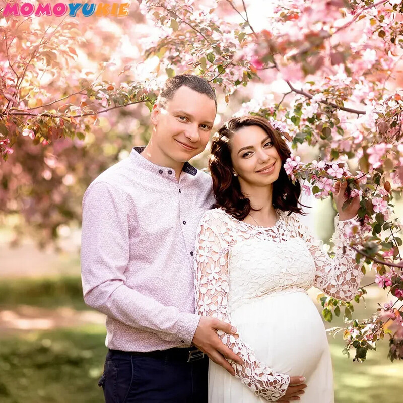 Kleita jaukas grūtnieces Maxi kleita fotorekvizīti Jaunas seksīgas grūtnieču fotografēšanas kleitas bērnu dušas ballītei ilgstošai grūtniecības fotografēšanai