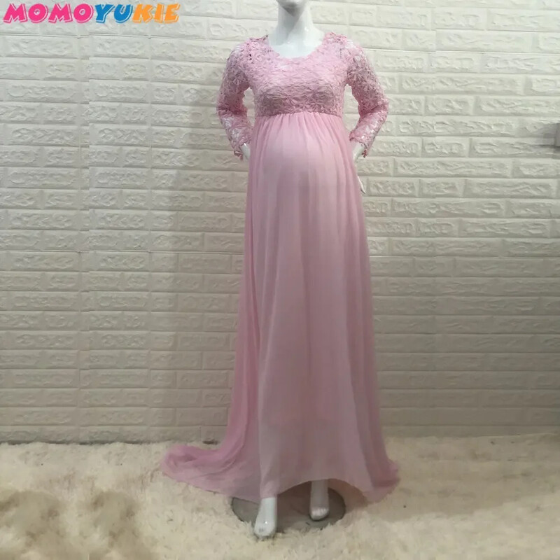 Kleita jaukas grūtnieces Maxi kleita fotorekvizīti Jaunas seksīgas grūtnieču fotografēšanas kleitas bērnu dušas ballītei ilgstošai grūtniecības fotografēšanai