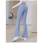 Uzliesmojoši legingi jogas bikses sievietēm ar augstu vidukli elpojošas platas bikses sporta zāle sporta zāle, šauras, šauras bikses liela izmēra deju bikses