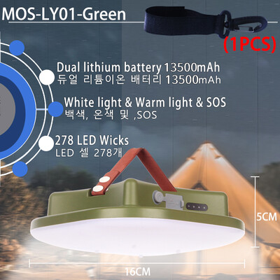 MOSLIGHTING 80W punjiva, kampiranje, jako svjetlo, magnet za zumiranje, prijenosna svjetiljka, šatorska svjetiljka, radna rasvjeta za održavanje, LED