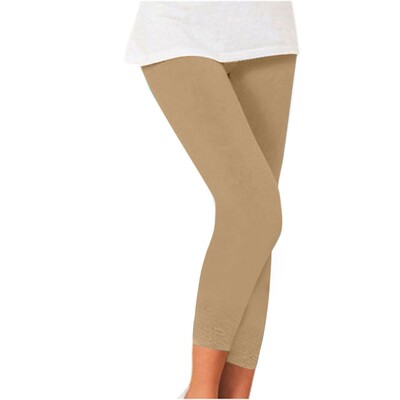 Jambiere elastice plisate pentru femei Tendon agățat Pantaloni creion pentru femei Pantaloni mărimea neagră Jambiere Jeans mărimea plus Femei 3x