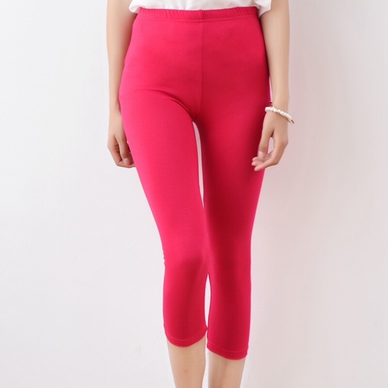 YAVO SOSO Naiste retuusid Suvine stiil Bamboo Fiber väetis Pluss suurus 7XL Big Size kommivärvi naiste püksid