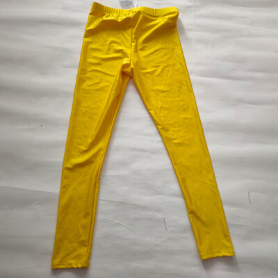 Spīdīgi sieviešu jogas legingi liela izmēra legingi ar augstu vidukli