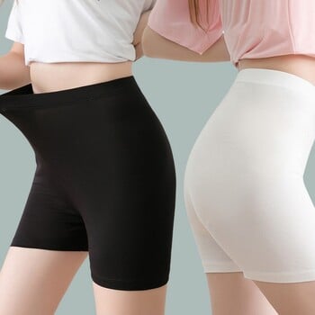 Μονόχρωμο Modal κολάν Γυναικεία προπόνηση Plus size capri Legging High Stretch Casual αδυνάτισμα Βασικό κοντό παντελόνι