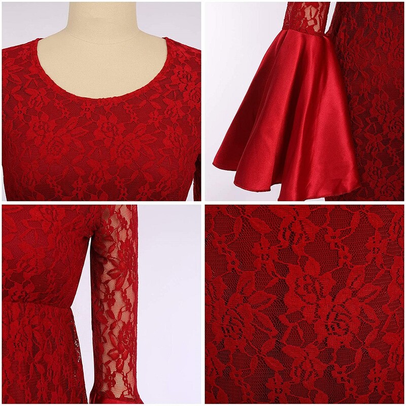 Sieviešu mežģīņu kleita ar garām piedurknēm fotosesijai Mermaid Maxi fotografēšanas kleita bērnu dušas foto rekvizīti