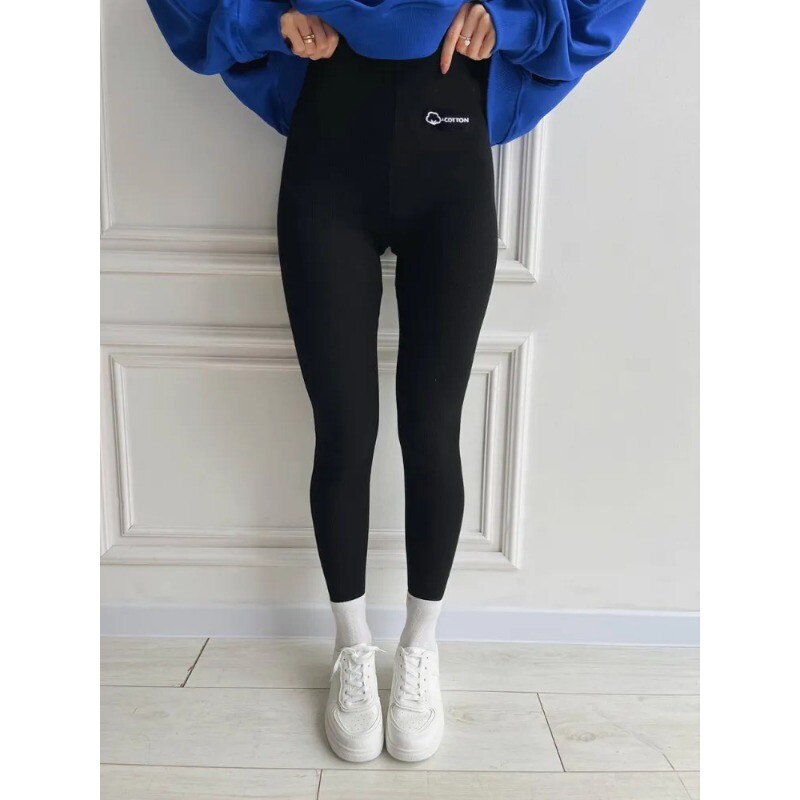 Sieviešu legingi Ziemas jēra kašmira siltie legingi ar vilnas plānas kokvilnas samta termiski augstu vidukli, mucas paceļamas elastīgās zeķubikses