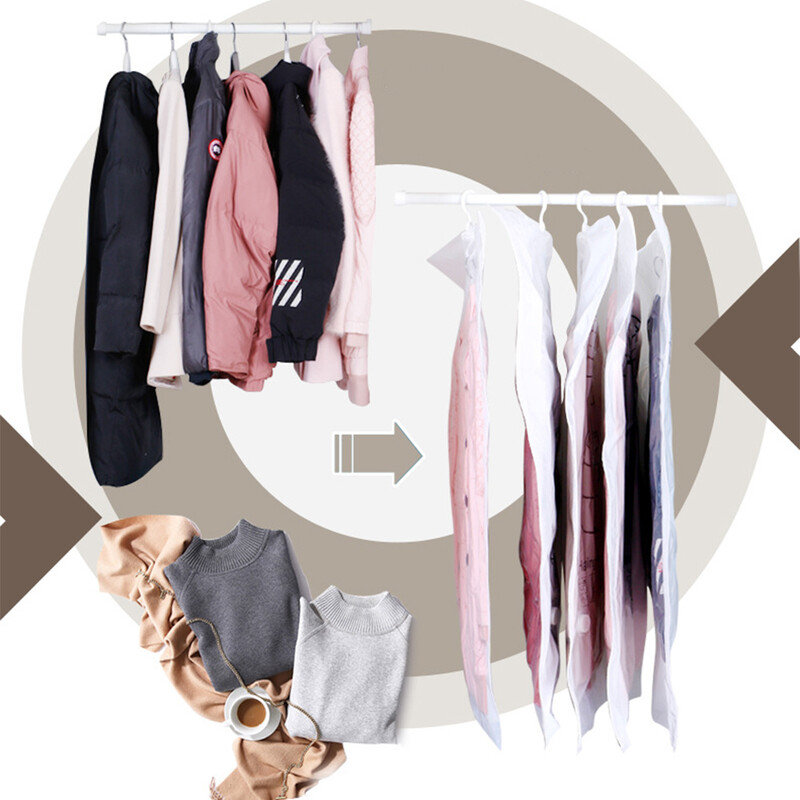 Pečaćene torbe za pohranjivanje odjeće Odjeća koja štedi prostor Garderoba Poplun Vakuumsko pakiranje Pečaćeni organizator koji štedi prostor za pohranjivanje odjeće Quit