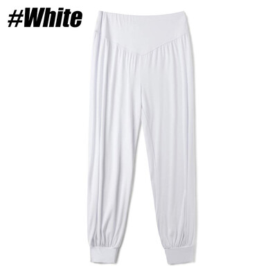 Pantaloni de yoga cu talie înaltă și picioare late pentru femei, jambiere largi, colanți de antrenament fitness fără cusături, îmbrăcăminte casual pentru slăbire pentru sport, 1 buc.