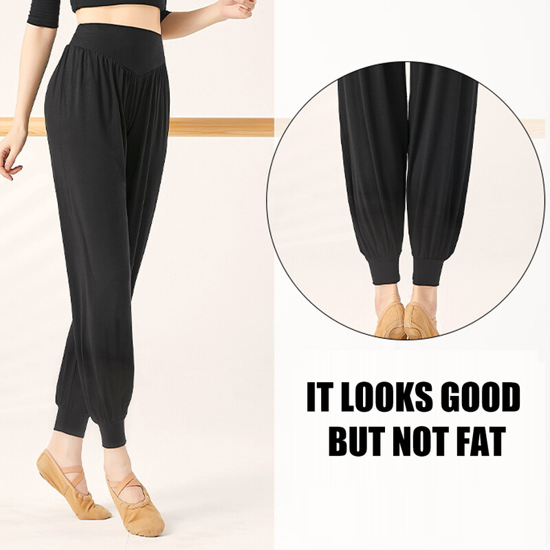 Pantaloni de yoga cu talie înaltă și picioare late pentru femei, jambiere largi, colanți de antrenament fitness fără cusături, îmbrăcăminte casual pentru slăbire pentru sport, 1 buc.