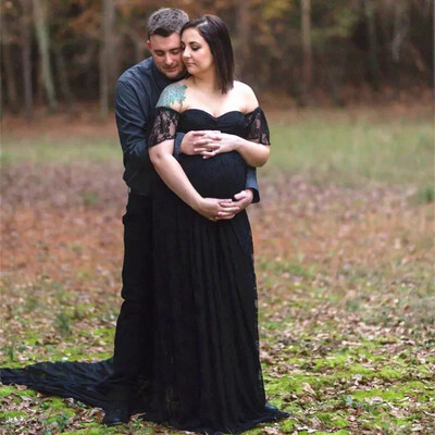 Garas grūtnieču fotografēšanas rekvizīti Grūtnieču kleitu fotografēšana Grūtnieču kleitas fotosesijai Grūtnieču kleita Mežģīņu kleita Maxi