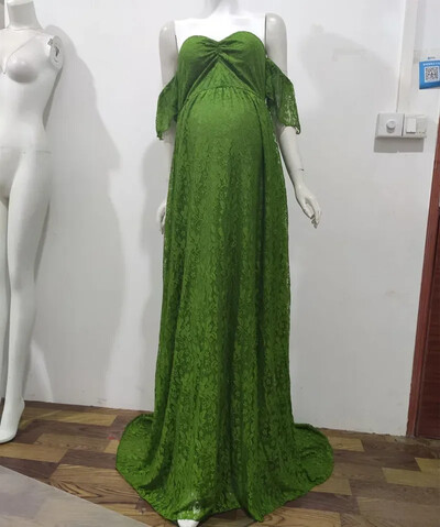 Garas grūtnieču fotografēšanas rekvizīti Grūtnieču kleitu fotografēšana Grūtnieču kleitas fotosesijai Grūtnieču kleita Mežģīņu kleita Maxi