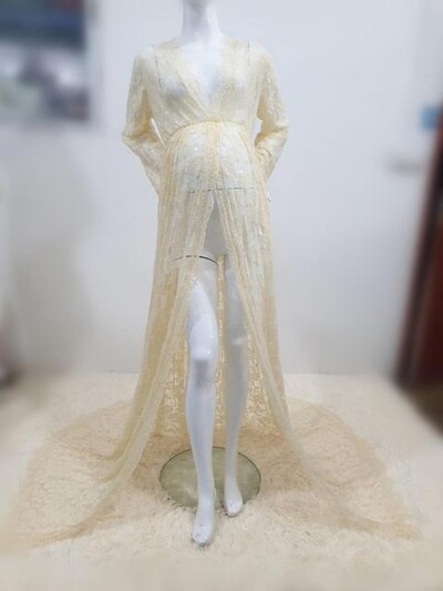 Balta, seksīga grūtnieču fotografēšanas kleitas, mežģīņu kleita, gara sieviešu kleita grūtniecēm, liela izmēra grūtnieču fotografēšanai