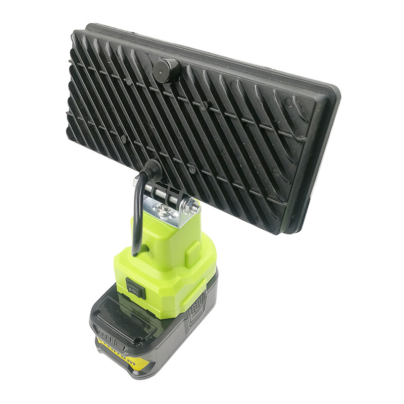 LED signalizācijas darba gaismas lukturītis elektriskās lāpas prožektora automašīnas lampa RYOBI 14.4V 18V litija niķeļa One+ akumulators P108 P104