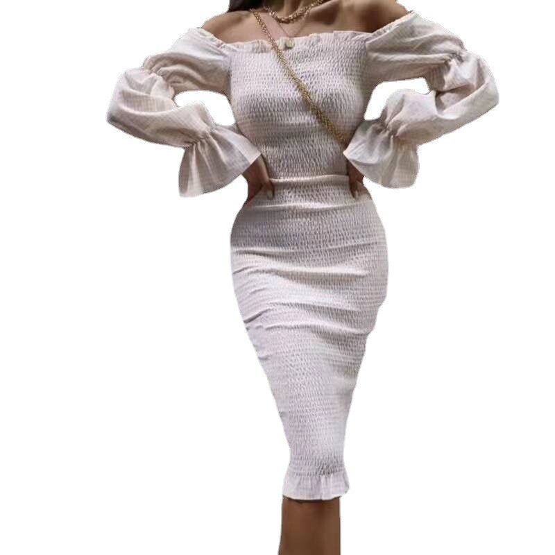 Dnevna odjeća za trudničke fotografije Elastičnost Ženske ljetne pamučne vintage elegantne duge haljine A kroja