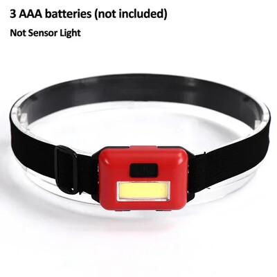 Lanternă cu LED reîncărcabilă prin USB, 3 moduri, mini portabil, senzor de mișcare a corpului, lanternă pentru camping, pescuit, lampă, lumină în aer liber