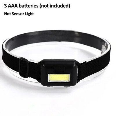 Lanternă cu LED reîncărcabilă prin USB, 3 moduri, mini portabil, senzor de mișcare a corpului, lanternă pentru camping, pescuit, lampă, lumină în aer liber