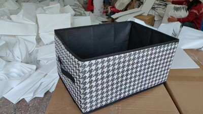 1gb PP dēļu bikšu uzglabāšanas kaste, džinsu džemperu kreklu uzglabāšanas kaste, sabiezināta sadalīta uzglabāšanas kaste, skapja organizators