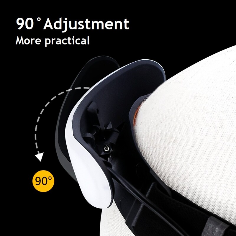 7500mah 220° priekšējais lukturis pārnēsājams COB LED priekšējais lukturis ar iebūvētu bateriju lukturīti USB uzlādējama āra ūdensnecaurlaidīga galvas lampa