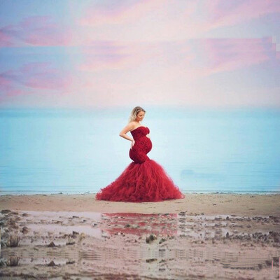 Grūtnieču kleita ar īsām piedurknēm, mežģīņu maksi, kleita grūtniecēm, apģērbi, fotografēšana, grūtniecība, fotografēšanai