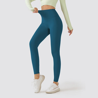 Venivad Compression Joogapüksid Naiste Kõrge vöökohaga Jõusaali Retuusid Tummy Control Fitness Jooksupüksid Nailonist Spordipüksid