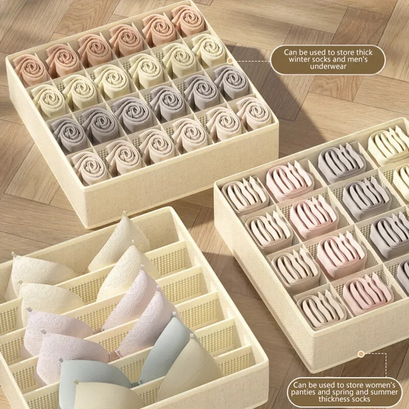 Ντουλάπα Οργάνωση Εσωρούχων Συρτάρι Οργάνωση Ρούχων Κουτιά Ντουλάπα Organizer Για Εσώρουχα Σουτιέν Κάλτσες Σώβρακα Οργανωτή αποθήκευσης