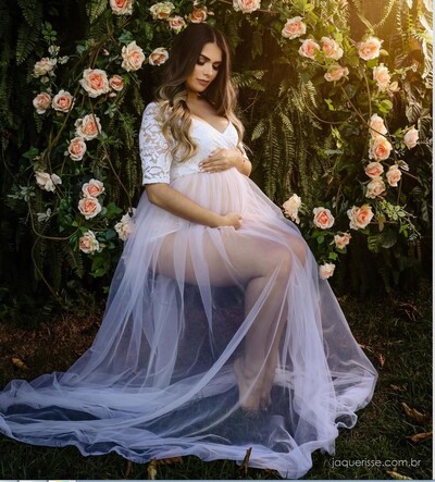 Dantela Fotografie Maternitate Recuzita Rochii Sexy Transparente Sarcina Sedinta Foto Maxi Maternitate Tulle Rochii Lungi Baby Shower