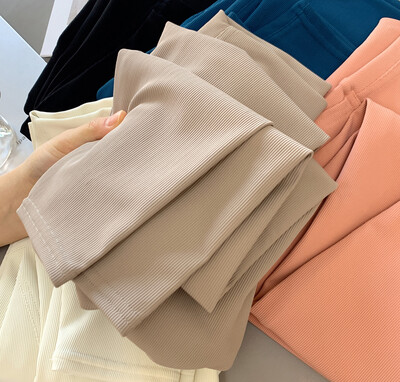 Sieviešu rievojums ar augstu vidukli Joga Bikses Push Up Sporta Legingi Bezšuvju skriešanas zeķubikses Treniņa bikses Sporta apģērbs