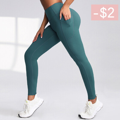 Femei Culoare uni Skinny Talie înaltă Push Up Yoga Jambiere Camuflaj Zilnic Casual Running Antrenament Fitness Basic Pantaloni Femei Nou