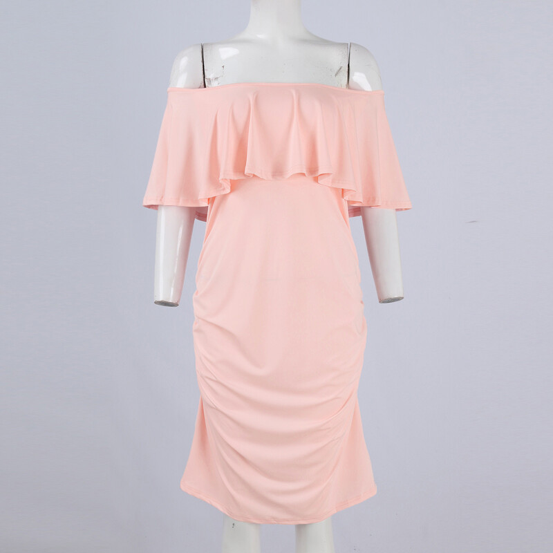 Grūtnieču kleitas Grūtnieču fotografēšanai Lielizmēra kleita Eleganta grezna kokvilnas grūtniecības fotosesija Sieviešu gara kleita