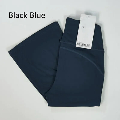 naised Align Groove Fitness Gym Elastsed laiad säärised Laienevad püksid Retuusid Ülimalt venivad kõrge vöökohaga suvepüksid