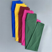 Jednobojne sportske tajice za teretanu Ženske hlače za jogu visokog struka Velike veličine Hulahopke za vježbanje Push Up Trenirke Hlače za trčanje