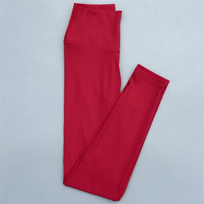 Jednobojne sportske tajice za teretanu Ženske hlače za jogu visokog struka Velike veličine Hulahopke za vježbanje Push Up Trenirke Hlače za trčanje