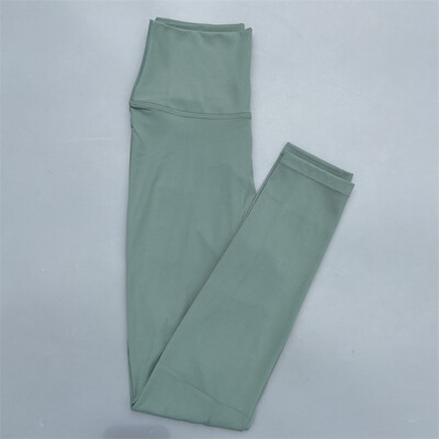 Jednobojne sportske tajice za teretanu Ženske hlače za jogu visokog struka Velike veličine Hulahopke za vježbanje Push Up Trenirke Hlače za trčanje