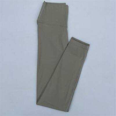 Jednobojne sportske tajice za teretanu Ženske hlače za jogu visokog struka Velike veličine Hulahopke za vježbanje Push Up Trenirke Hlače za trčanje