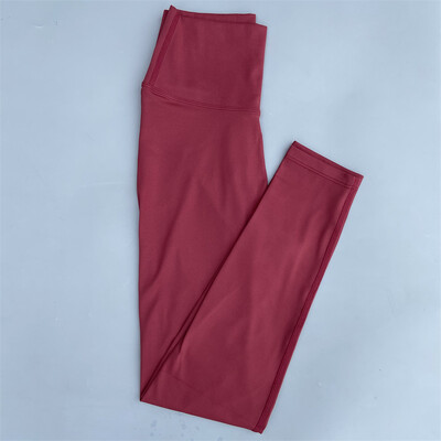 Jednobojne sportske tajice za teretanu Ženske hlače za jogu visokog struka Velike veličine Hulahopke za vježbanje Push Up Trenirke Hlače za trčanje