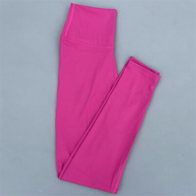 Jednobojne sportske tajice za teretanu Ženske hlače za jogu visokog struka Velike veličine Hulahopke za vježbanje Push Up Trenirke Hlače za trčanje