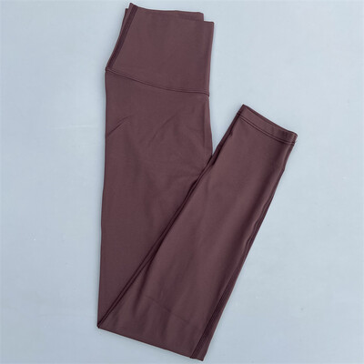 Jednobojne sportske tajice za teretanu Ženske hlače za jogu visokog struka Velike veličine Hulahopke za vježbanje Push Up Trenirke Hlače za trčanje