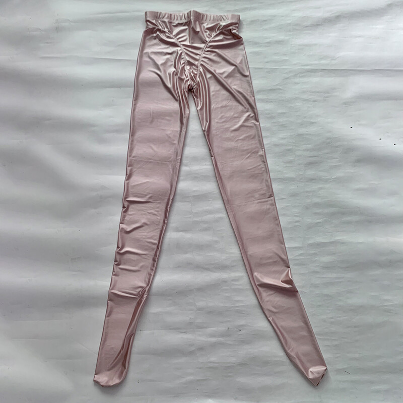 Glancētas šuves Satīna Zeķubikses Legingi Seksīgi zīda japāņu ar augstu vidukli Liela izmēra fitnesa sporta zeķbikses