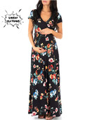 2023-as terhes női ruha divat, új stílusú női nyomott öv, szoptatós rövid ujjú tavaszi/nyári hosszú ruha