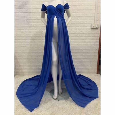 Rochii de maternitate sexy fără umeri, ședință foto, volane, rochie maxi pentru sarcină, rochie pentru femei însărcinate, accesorii fotografice, rochie sirenă