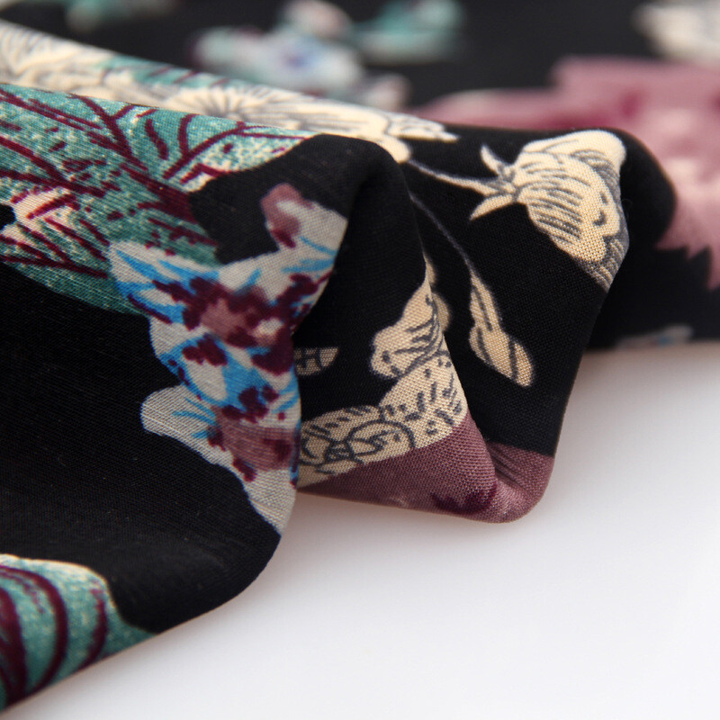 Jaunums Plus samta legingi Sieviešu rudens un ziemas lielizmēra apdruka ar ziedu siltas mātes bikses