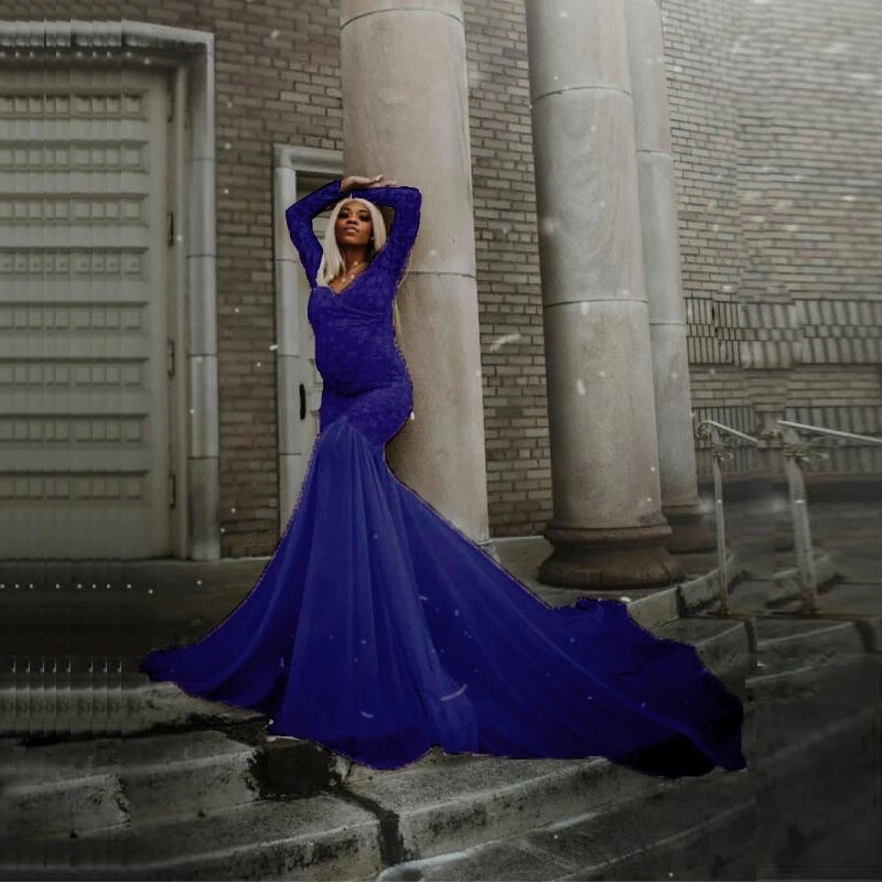 Grūtnieču mežģīņu šifona Maxi kleitas kleitas fotosesijai Grūtniecības kleita Maxi kleita apģērbi grūtniecēm Kāzu kleita