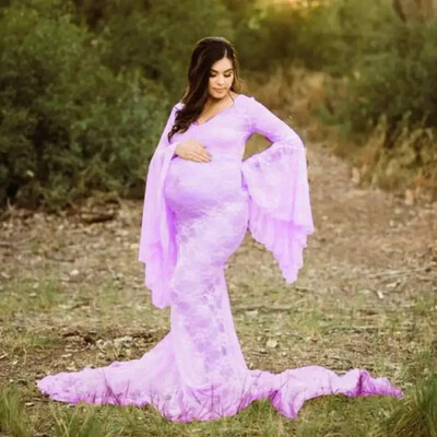 Seksīgas mežģīņu kleitas grūtniecēm, nāriņas