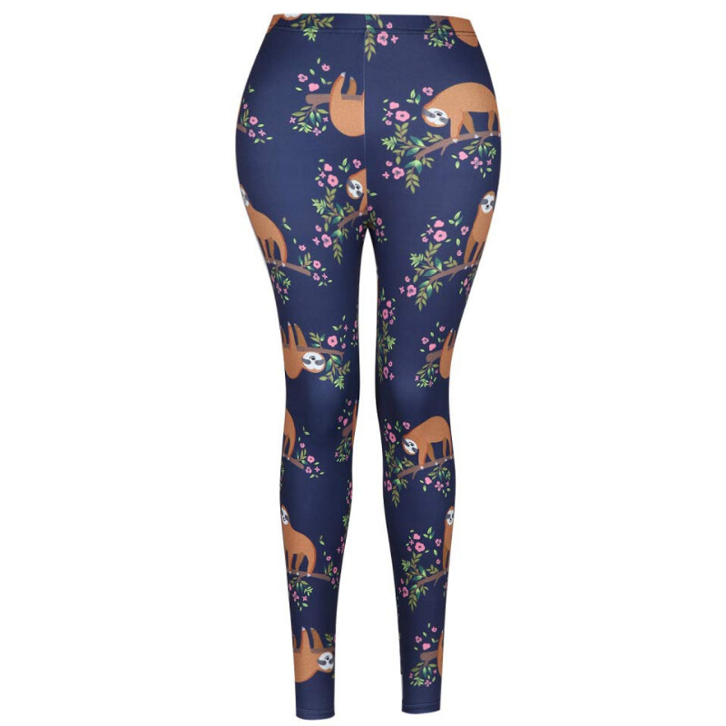 Leopárdmintás leggings női divat alkalmi nadrágok macska tehén állat szálcsiszolt puha harisnya Női nagyméretű fitnesz tornanadrág